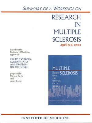 cover image of Summary of a Workshop on Research in Multiple Sclerosis, April 5-6, 2001